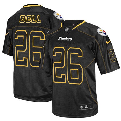 Men's Limited Le'Veon Bell Nike Jersey Lights Out Black - #26 NFL Pittsburgh Steelers